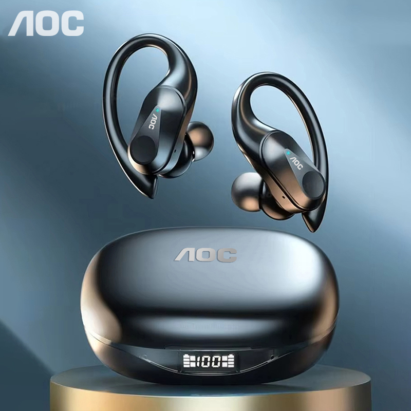 Headphones - Choice AOC スポーツ ヘッドセット ワイヤレス Bluetooth