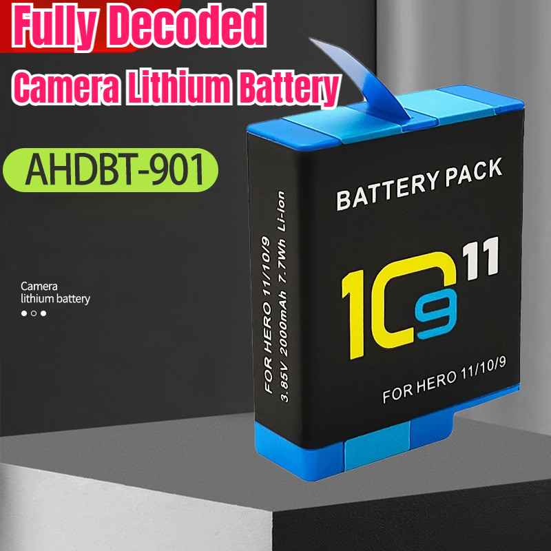 3.85V 2000mAh バッテリー GoPro Hero - Drones のレビューと価格