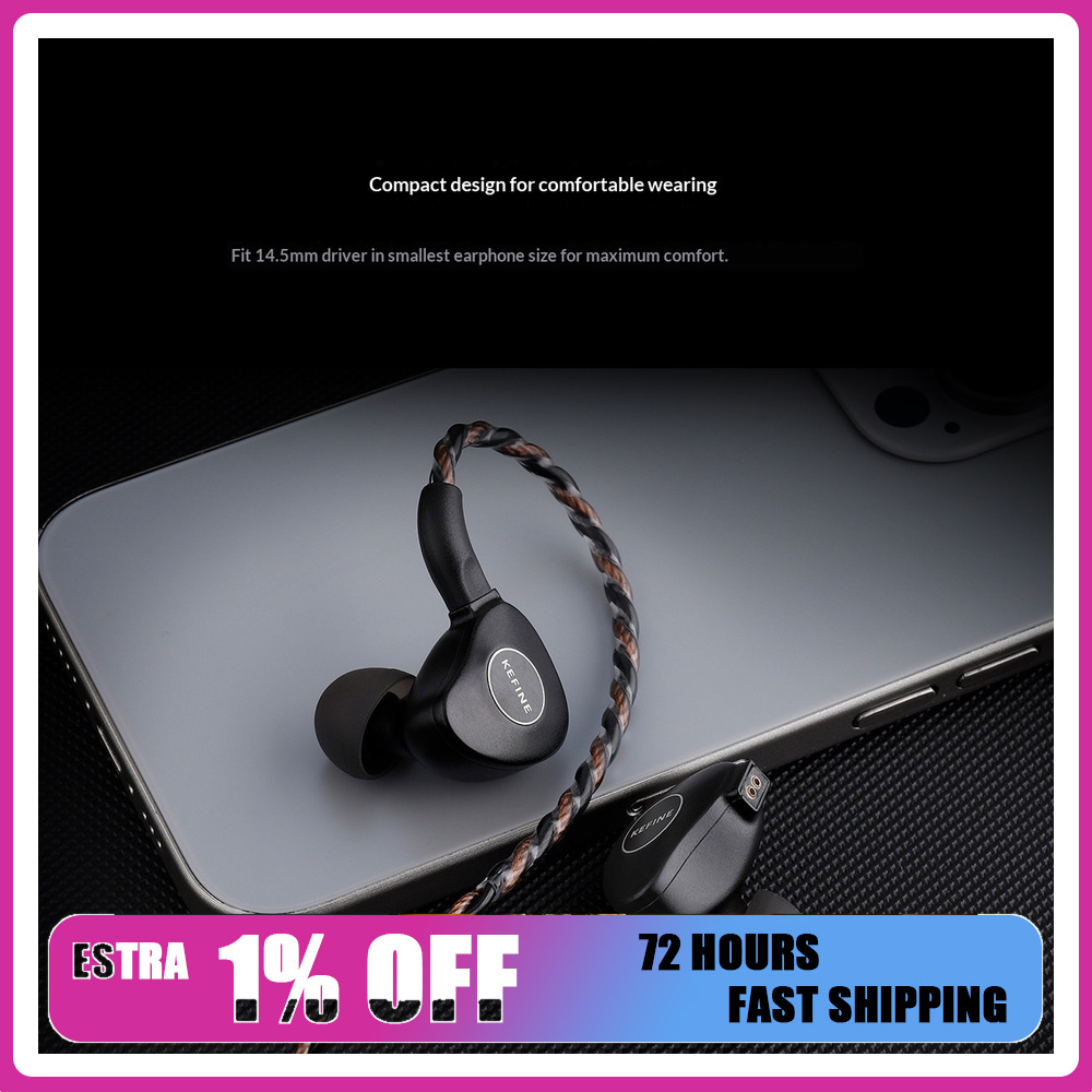KEFINE Klanar 14.5mm プランアリーマグネ - Planar Magnetic Iem Earphones のレビューと価格