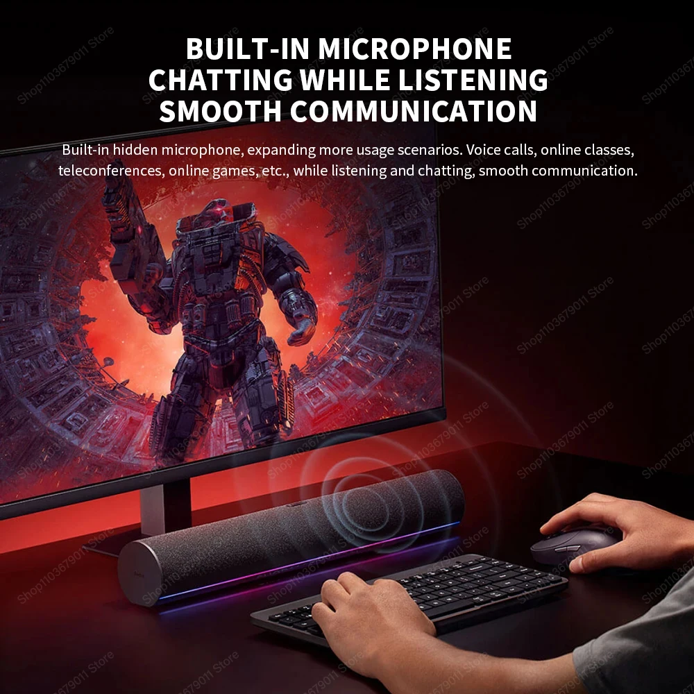 オリジナル Xiaomi Redmi PCスピーカー、有線U - Rgb Computer Soundbar For Pc のレビューと価格