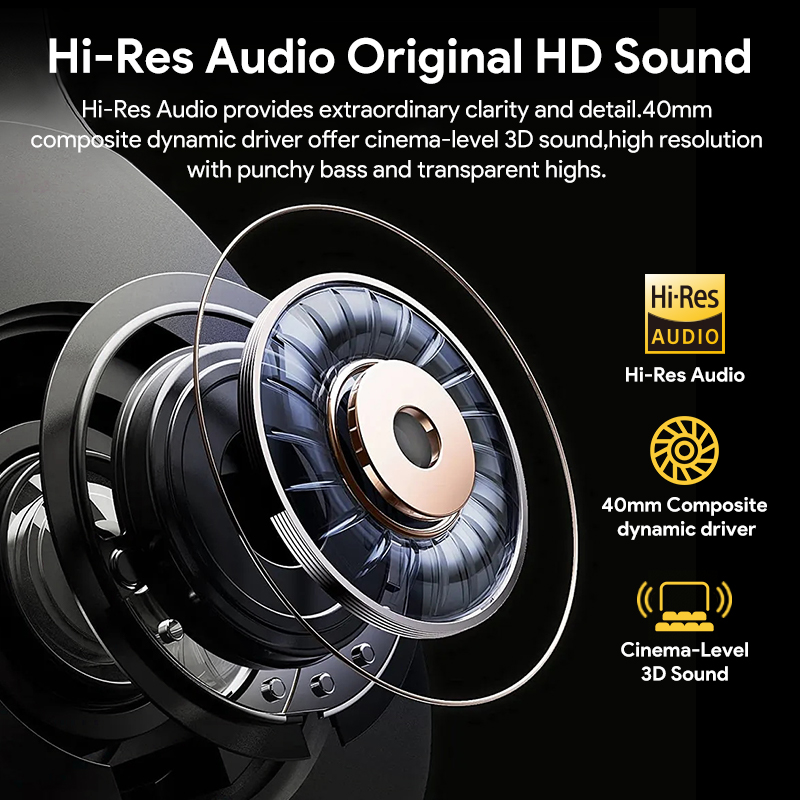 QCY H3 ANCハイレゾオーディオ ワイヤレスBluet - Anc Wireless Over Ear Headphones のレビューと価格