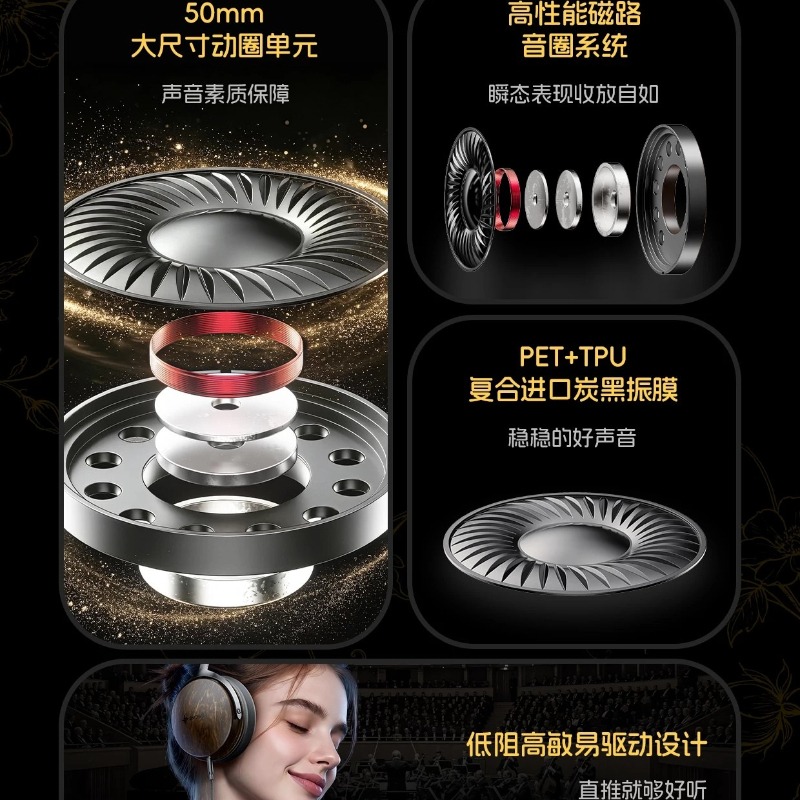 FiiO Snowsky Nature オーバーイヤーヘッド - Headphones のレビューと価格