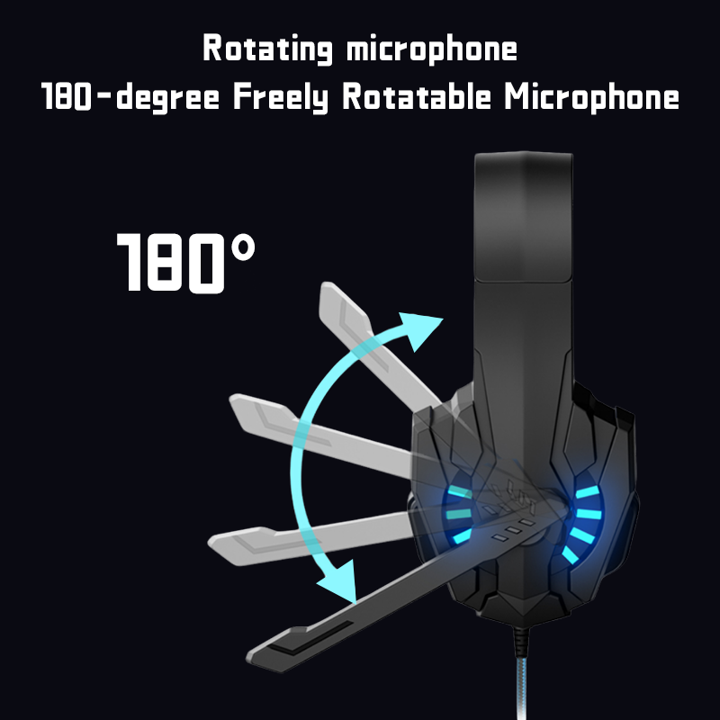 A7 ヘッドフォン有線ゲーミングヘッドセットイヤホン音楽コン - Gaming Headset With Mic Rgb のレビューと価格