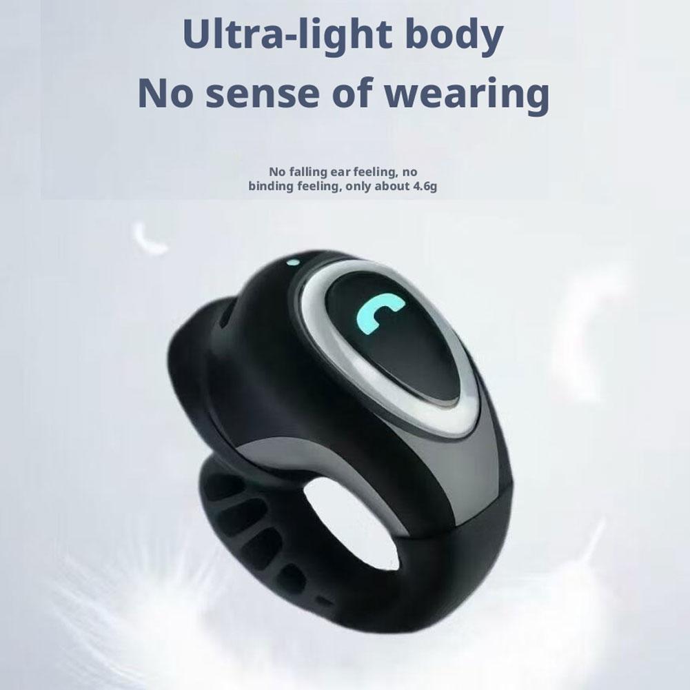 Bluetooth ワイヤレス イヤークリップ シングル ヘ - Open Ear Air Conduction Headphones のレビューと価格