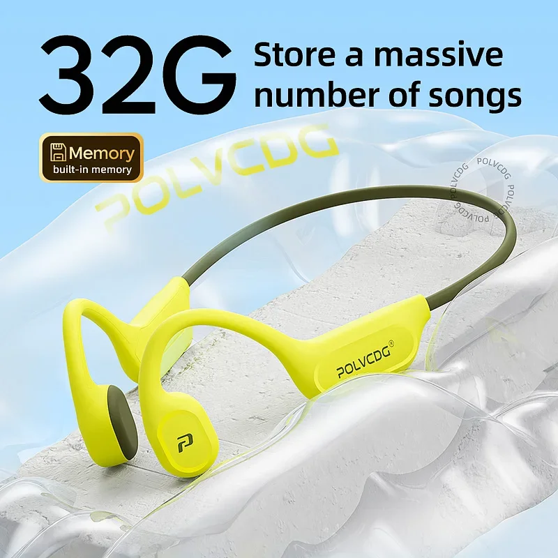 POLVCDG X9 骨伝導スイミングイヤホン 32G IP - Bone Conduction Running Headphones のレビューと価格