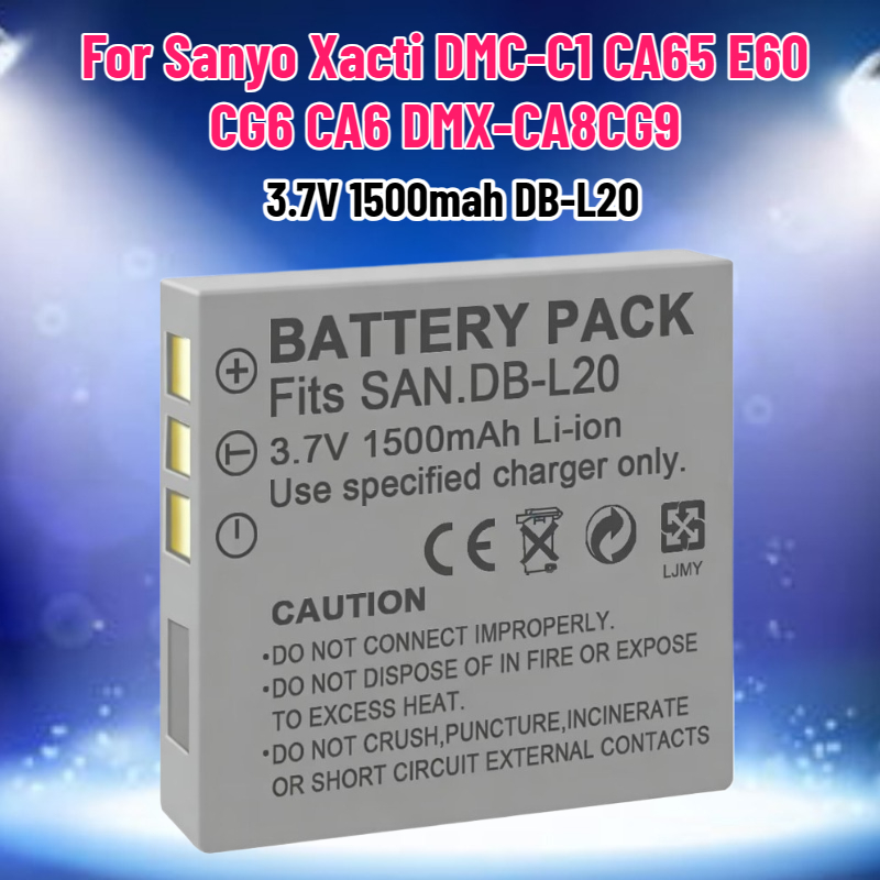 3.7V 1500mah DB-L20 バッテリー Sany - Drones のレビューと価格