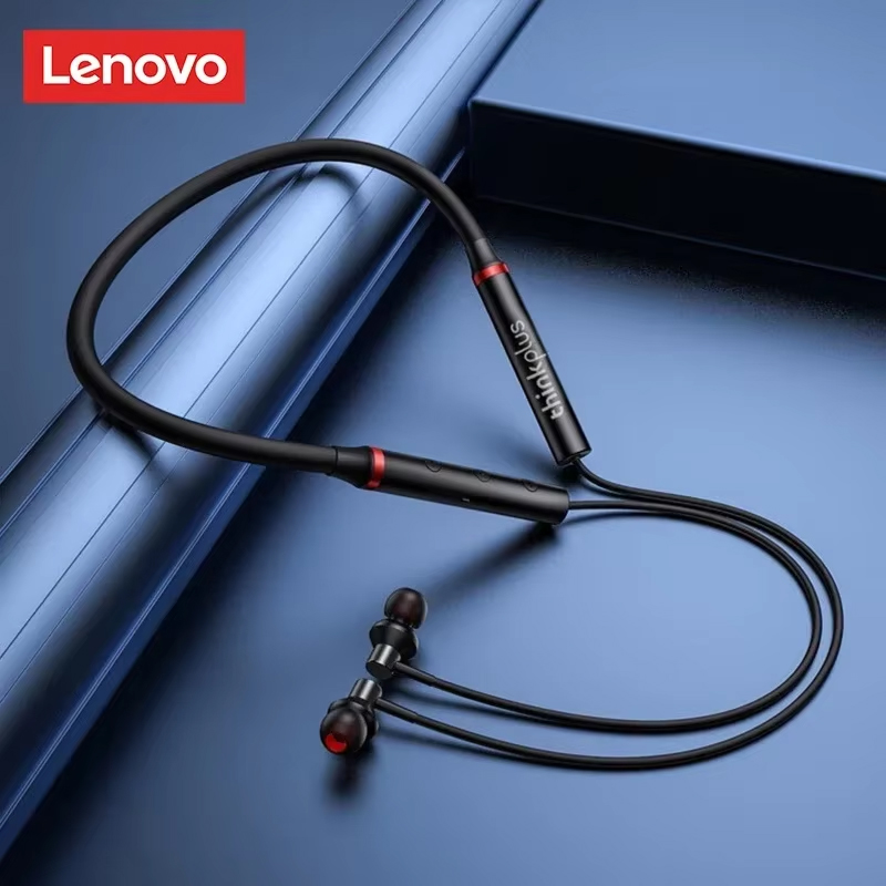 100% オリジナルレノボ HE05X Bluetooth  - Magnetic Neckband Sports Earphones のレビューと価格