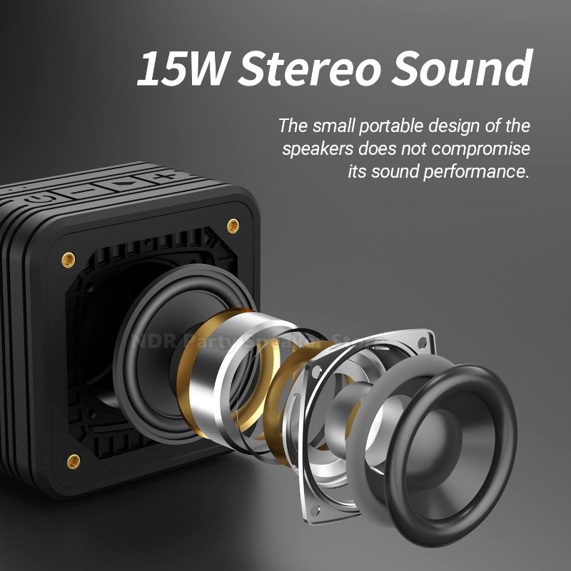 Bluetooth付きミニポータブル防水スピーカー,m10, - Portable Bluetooth Speaker Waterproof Ipx7 のレビューと価格